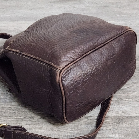 Vintage Coach Sonoma Drawstring Leather Crossbody Bag - Picture 9 of 13